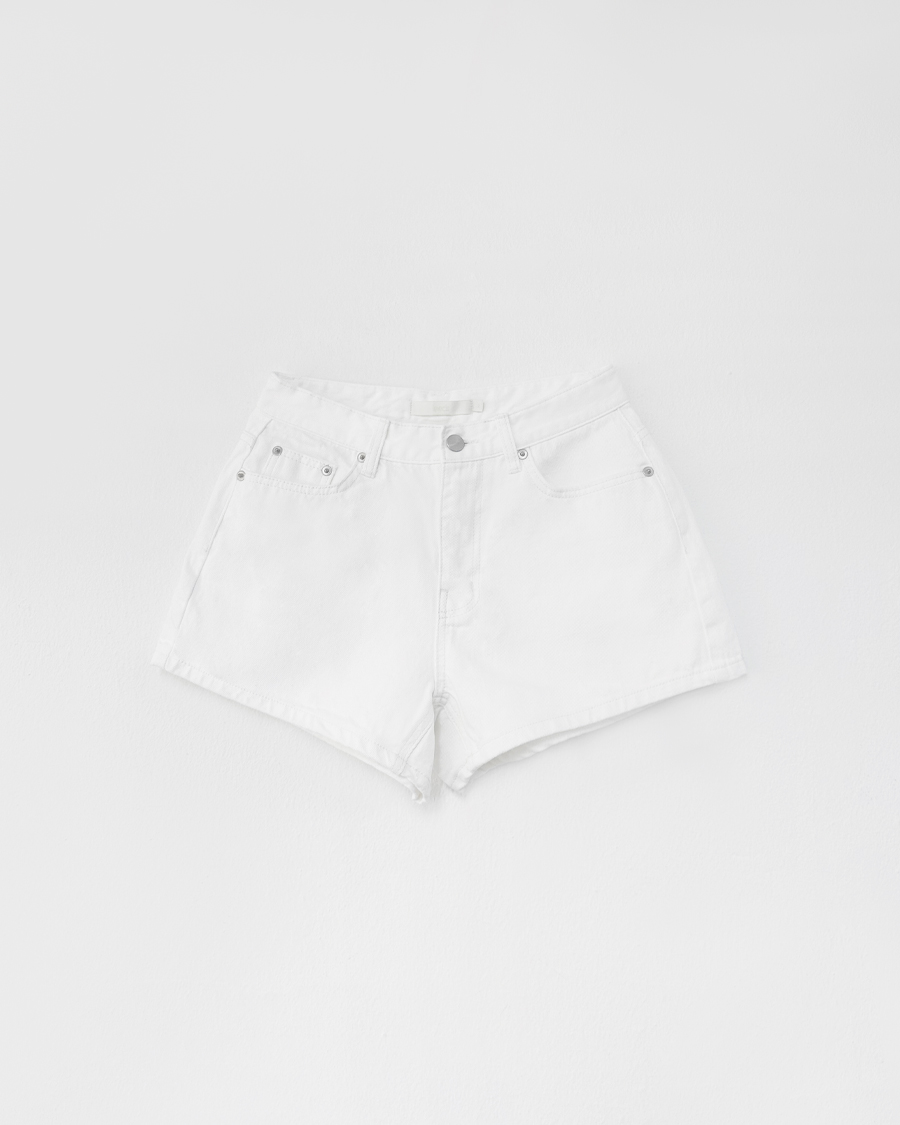 [2ND]Roha denim shorts(ivory)